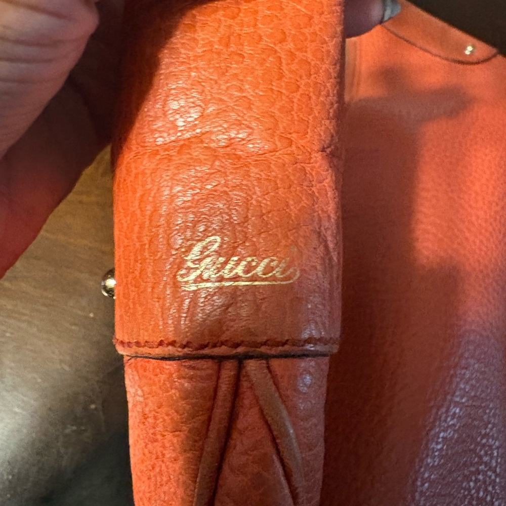 Gucci Orange Shoulder Bag
